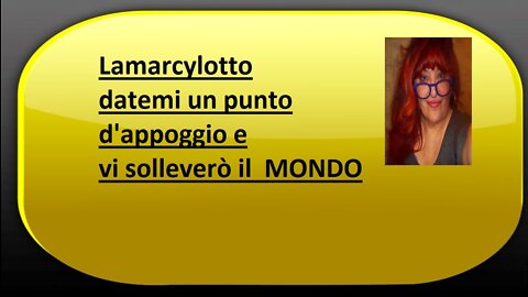 ARCHIMEDE; DATEMI UN PUNTO D'APPOGGIO E VI SOLLEVRO' IL MONDO