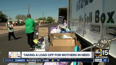 Two Men and a Truck takes action for families in need with 'Movers for Moms'