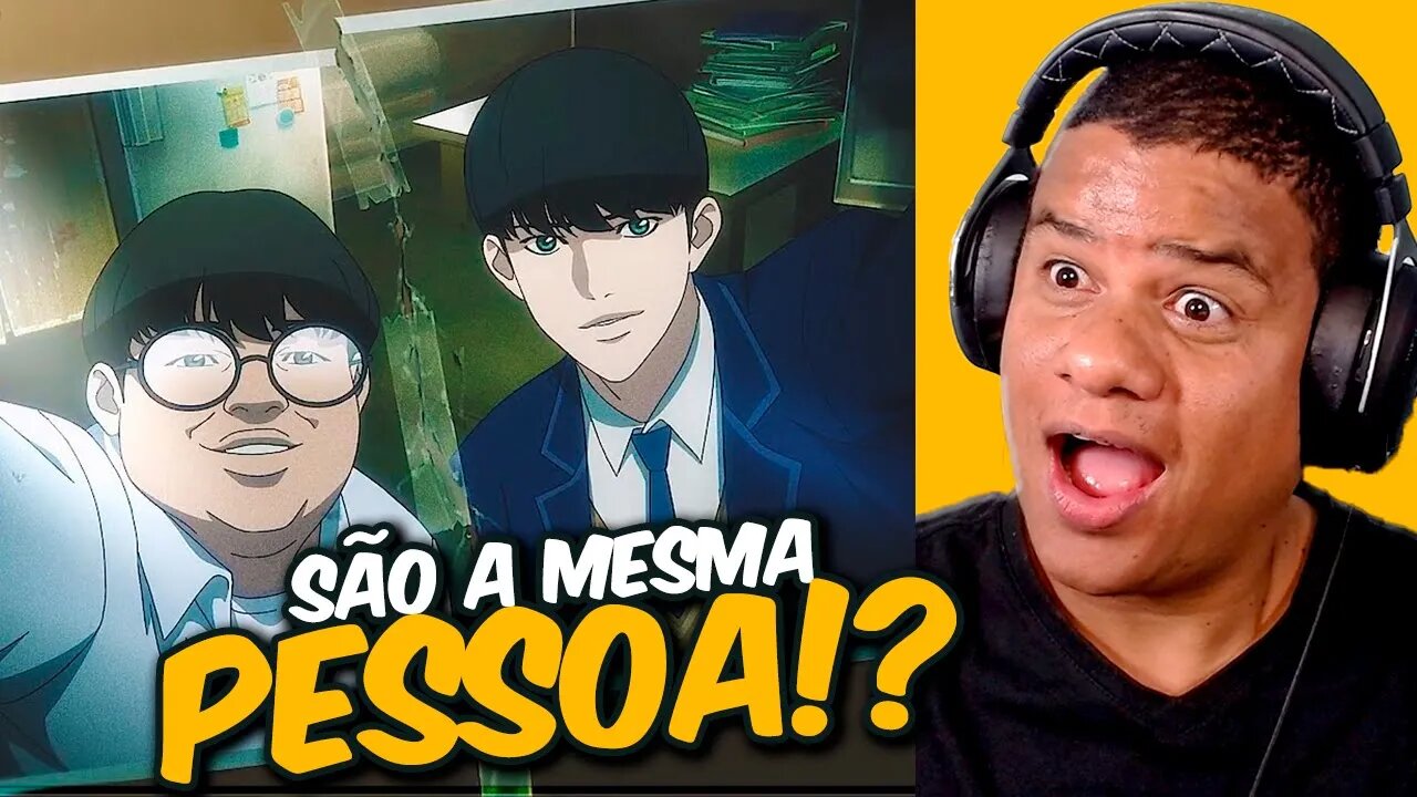 Garoto GORDO ganha um CLONE SARADÃO pra vencer na vida! | React Anime Pro