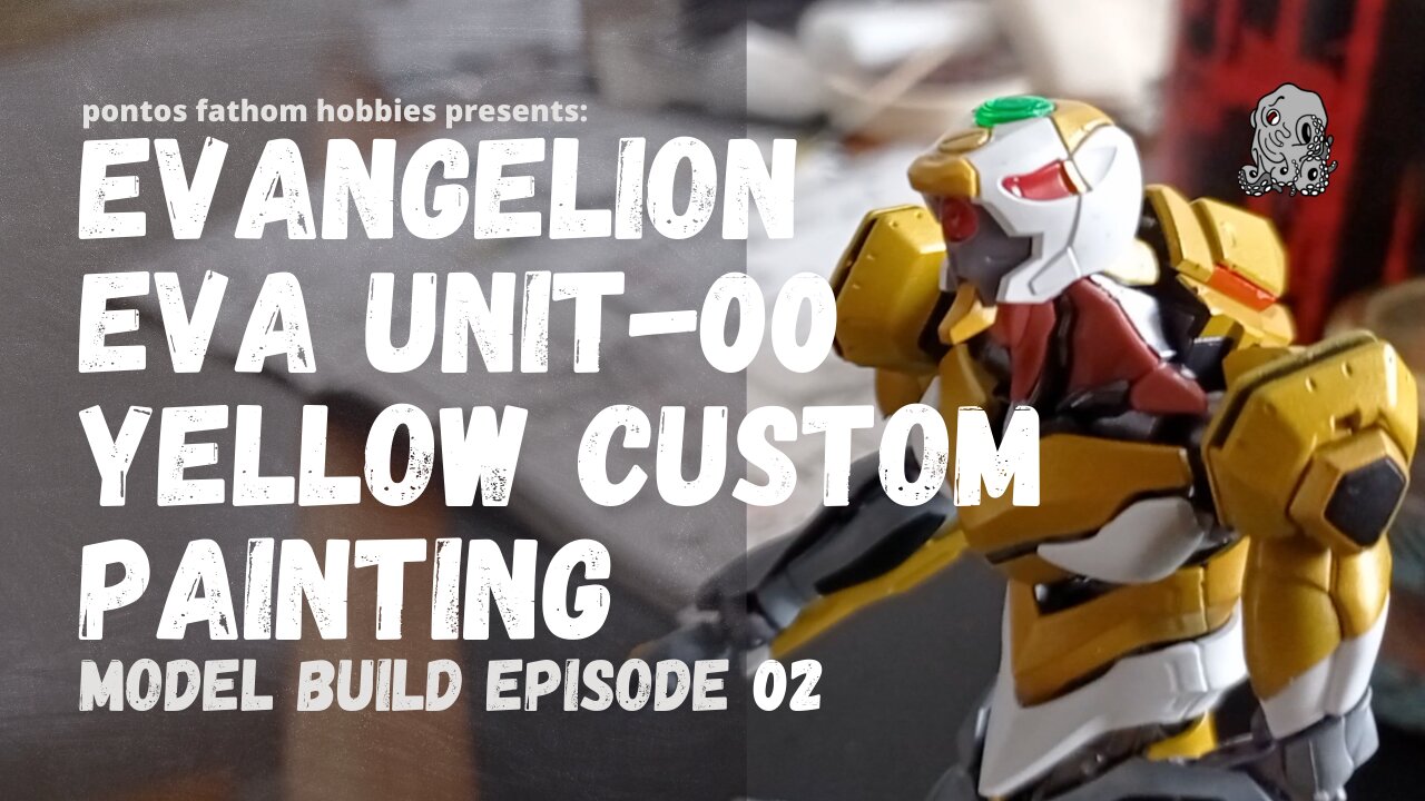 Evangelion Eva Unit-00 Yellow: Build and Custom Paint Bandai RG - Model Build Episode 02