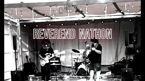 Reverend Nathon,,, Darker Shade of Blues solo South Fork May 2023