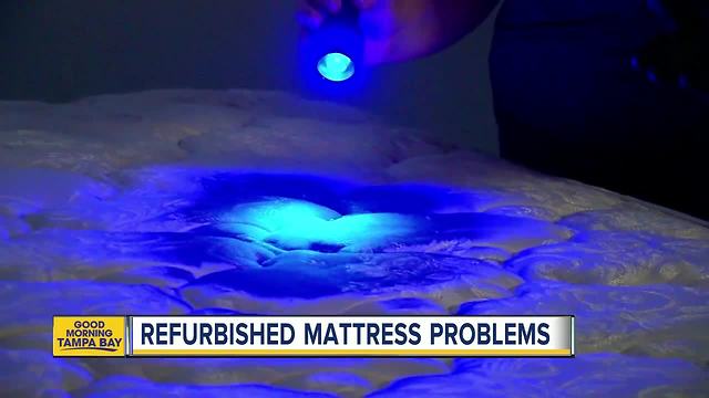 Refurbished mattresses contain hidden secrets