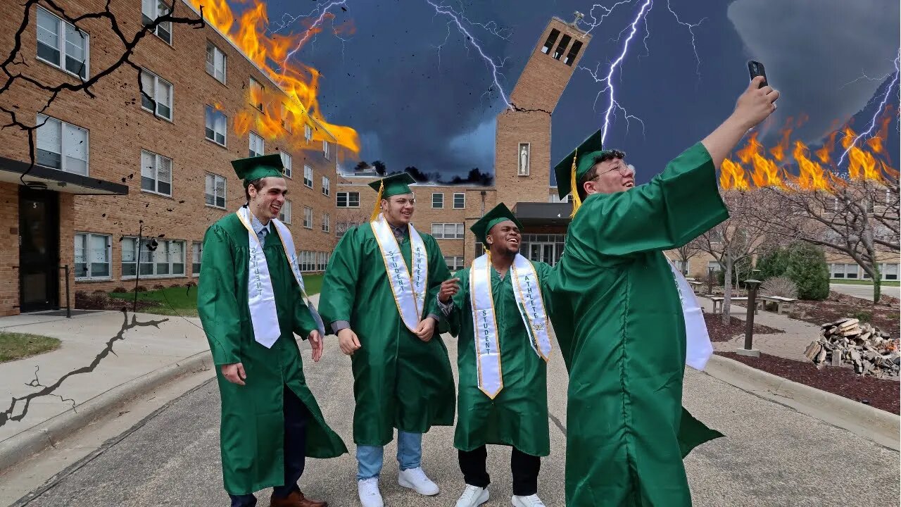 Tornado Ruins Graduation