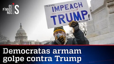 Membros do partido Democrata insistem em tirar Trump