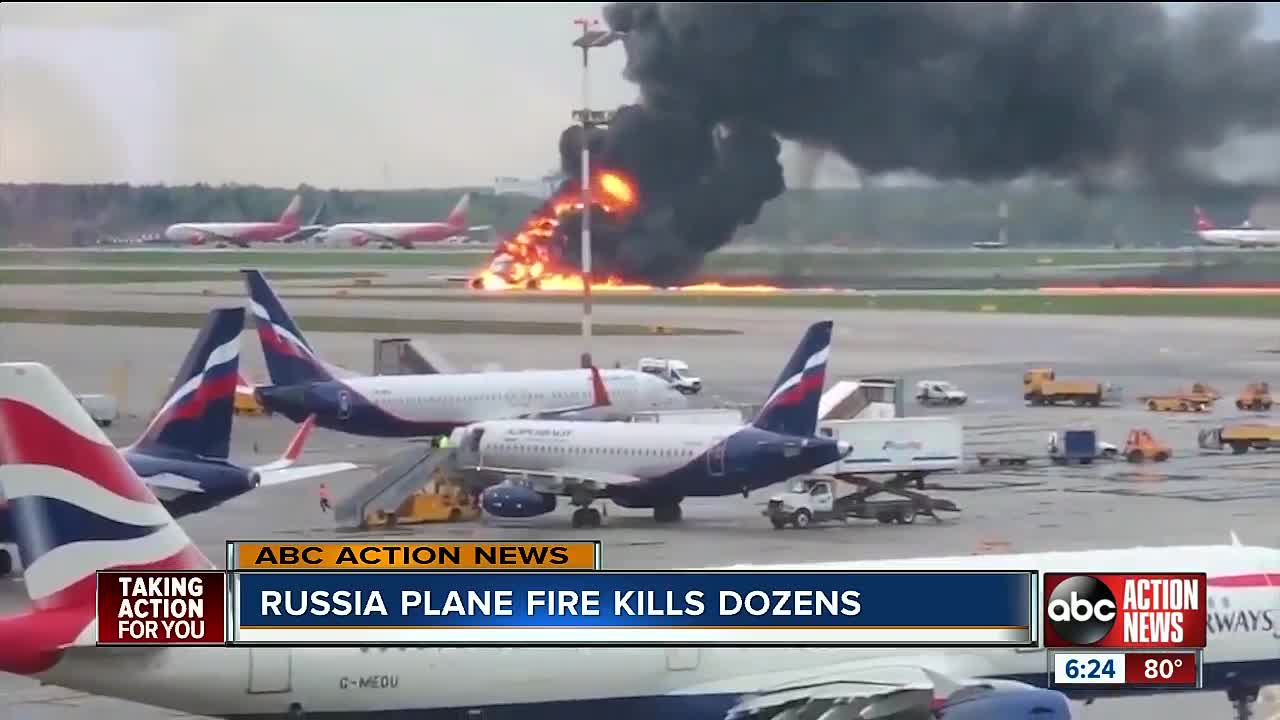 41 people believed to be dead in Russian passenger plane fire, investigators say