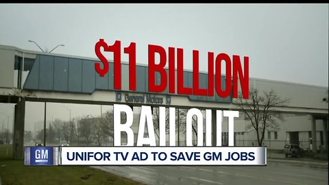 General Motors targeted by Canadian campaign with new TV ad trying to save 3,000 jobs