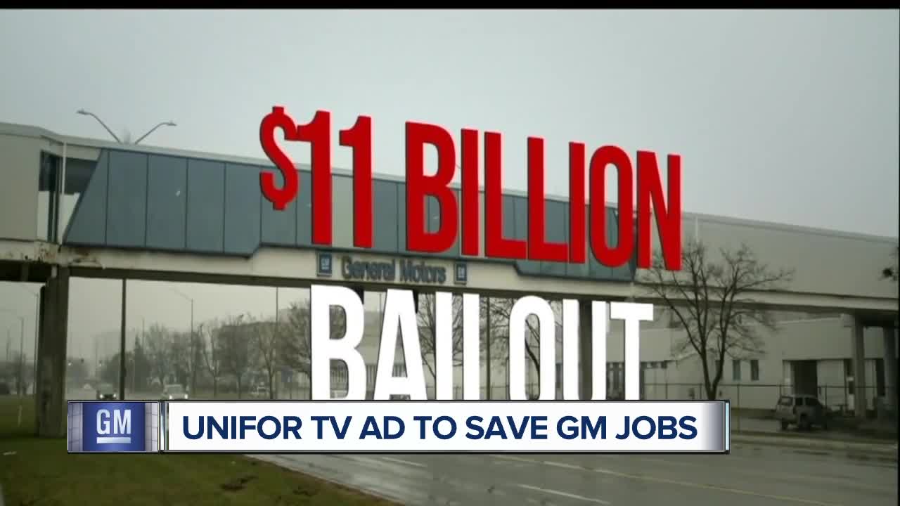General Motors targeted by Canadian campaign with new TV ad trying to save 3,000 jobs