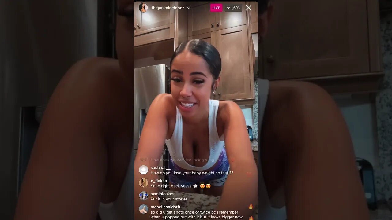 YASMINE LOPEZ INSTAGRAM LIVE (09/05/23)