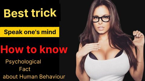 Best trick speak one's how to know