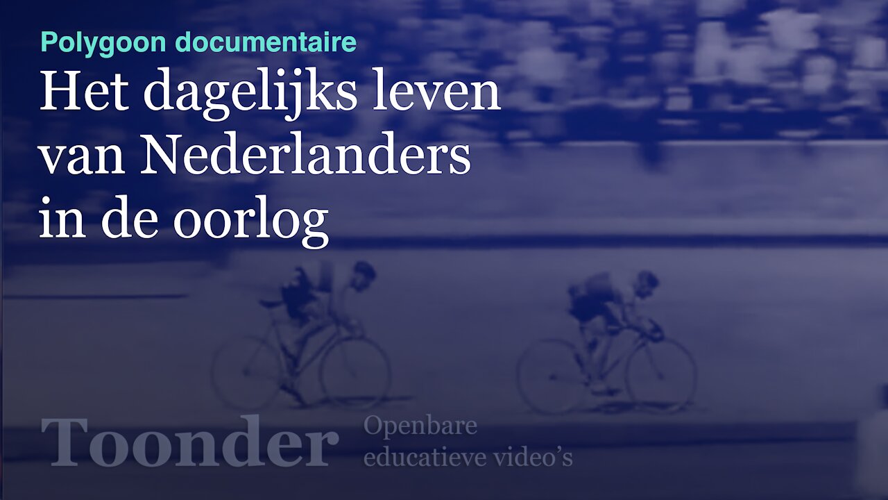 Het dagelijks leven van Nederlanders in de oorlog (Polygoon TV)