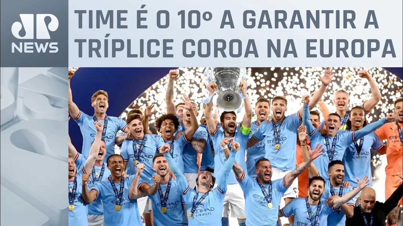 Manchester City é campeão pela primeira vez na Champions League