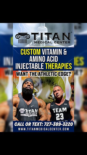 #TitanMedical Custom #Vitamin & #Amino Acid Injectable Therapies!