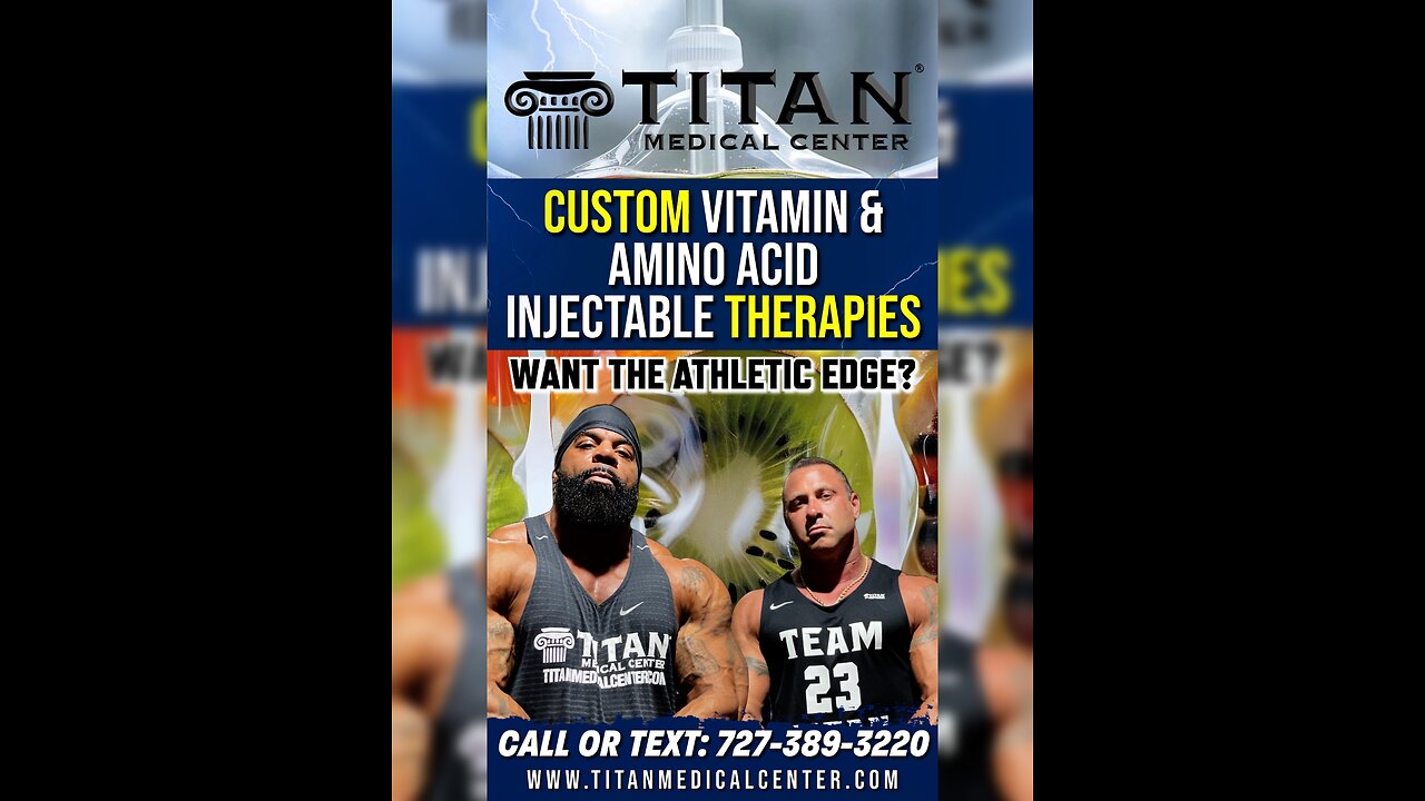 #TitanMedical Custom #Vitamin & #Amino Acid Injectable Therapies!