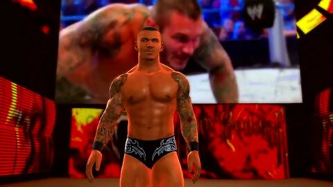 WWE '13 Gameplay Brock Lesnar vs Randy Orton