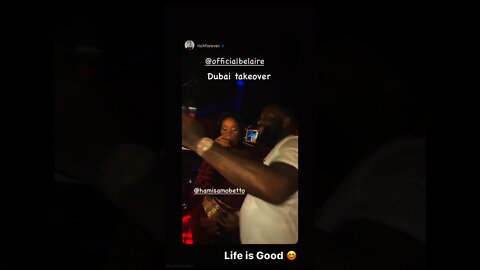 HAMISA MOBETTO na RICK ROSS waendelea kuponda raha DUBAI