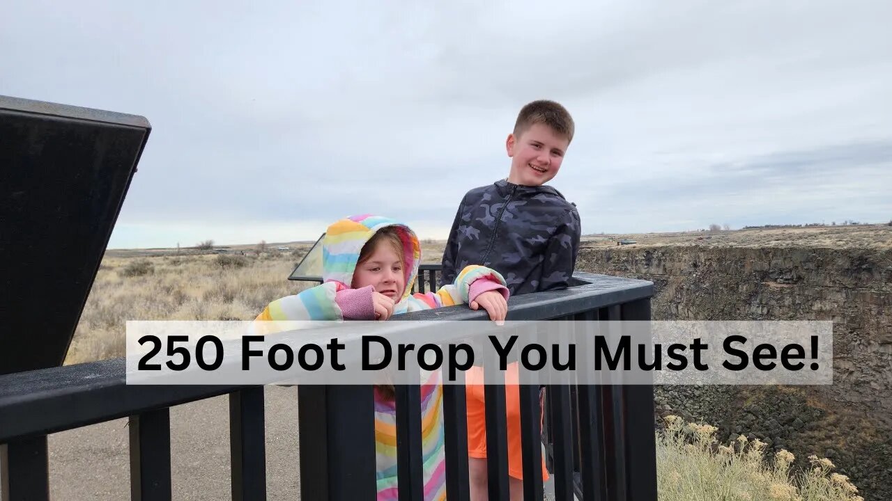 250 Feet Deep! (Malad Gorge in Idaho) - The Views are Incredible!