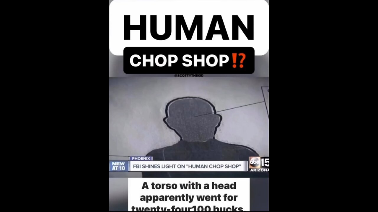 This is diabolical. 👺Human Chop Shop was busted up, trial begins sometime in the next year 2025