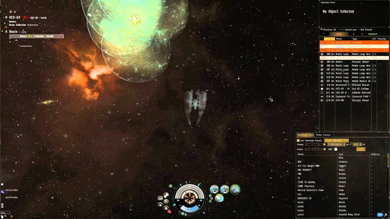Eve Online: Getting the Hell out of Dodge....I mean Catch!!