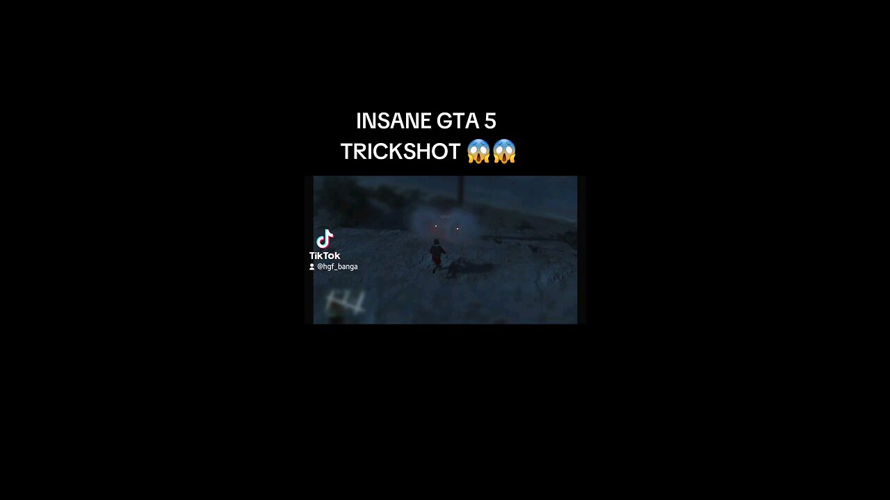 INSANE GTA 5 TRICKSHOT 😱😱