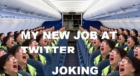 MY NEW JOB AT TWITTER - W/ ELON MUSK (JOKING)