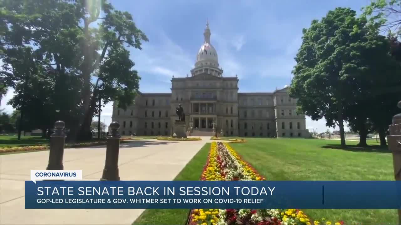 Michigan Senate back in session Thursday