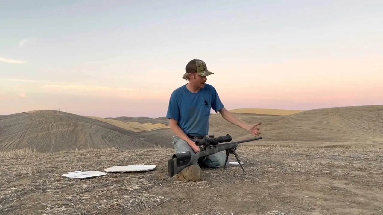A hunting rifle can make hits how far_ Bergara Wilderness Ridge .300WM Long Range @ 28