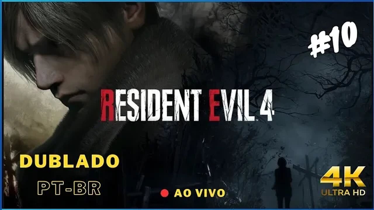 Resident Evil 4 Remake Jogando Pela Primeira Vez