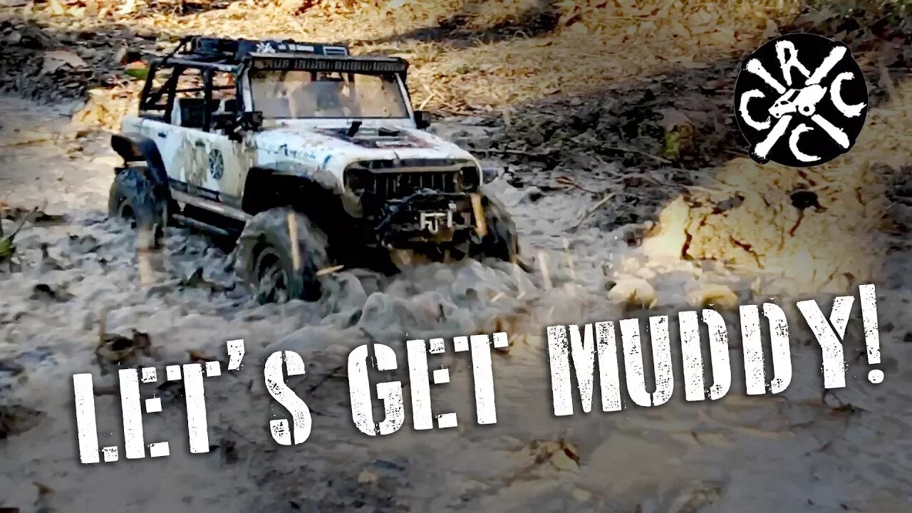 CCxRC Mud Pit Test With Dual Motor SCX10