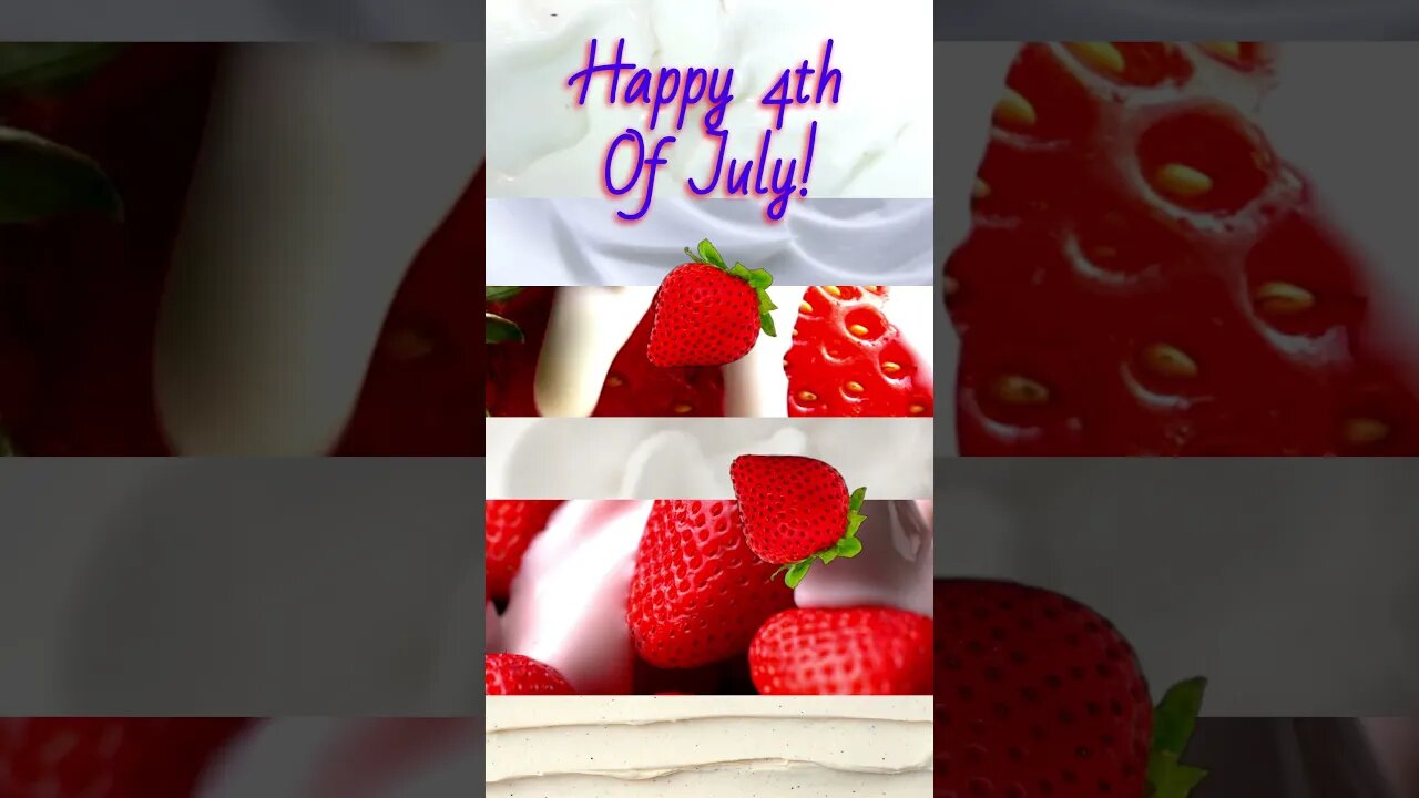 Fourth Of July Berries #usa #america #shorts
