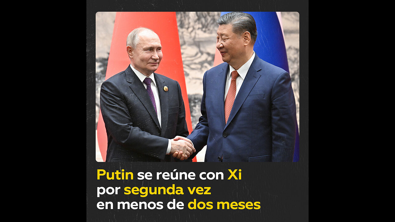 Putin se reúne con Xi Jinping en Kazajistán