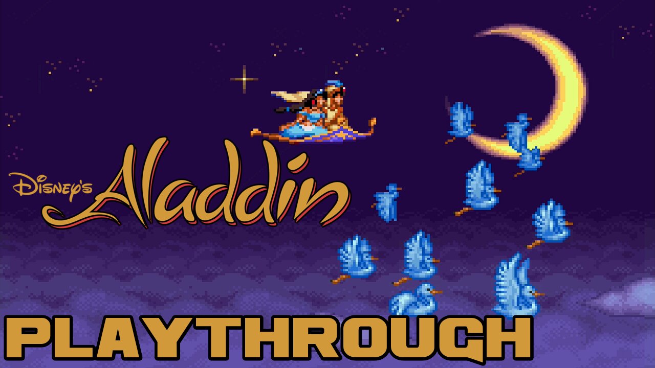 Disney's Aladdin - Super Nintendo Playthrough 😎Benjamillion