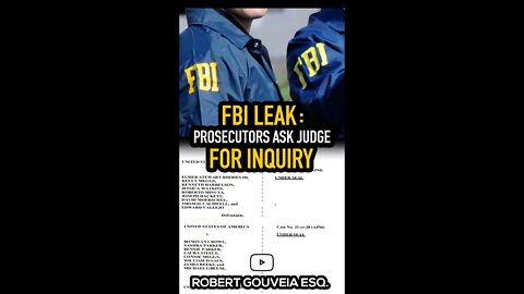 FBI Informant LEAK: Prosecutors ASK Judge For Inquiry #shorts