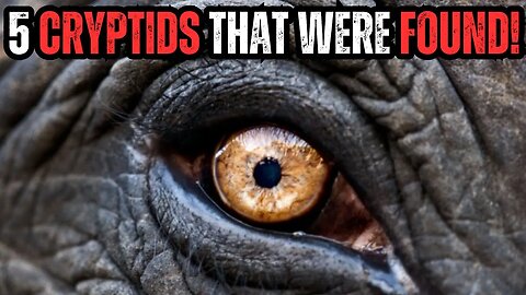 5 Cryptids That Turned Out To Be Real!