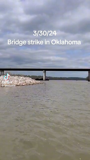 ANOTHER BRIDGE HIT BY CONTAINER SHIP