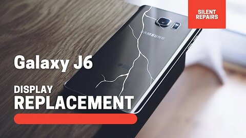 Samsung Galaxy J6 | Screen, lcd repair | Display replacement | Repair video