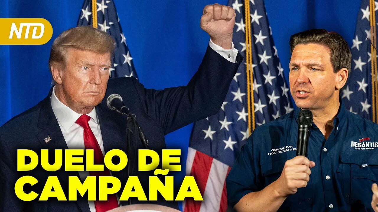 Trump y DeSantis en duelo de campañas; Trump contrademanda por $5 Millones | NTD Día [28 junio]