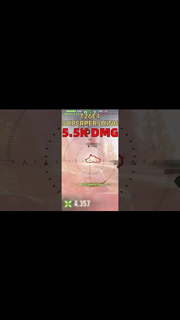 T26E4 SUPERPERSHING 無敵霸主！ | 4 kills 5.5k dmg | world of tanks | @pewgun77