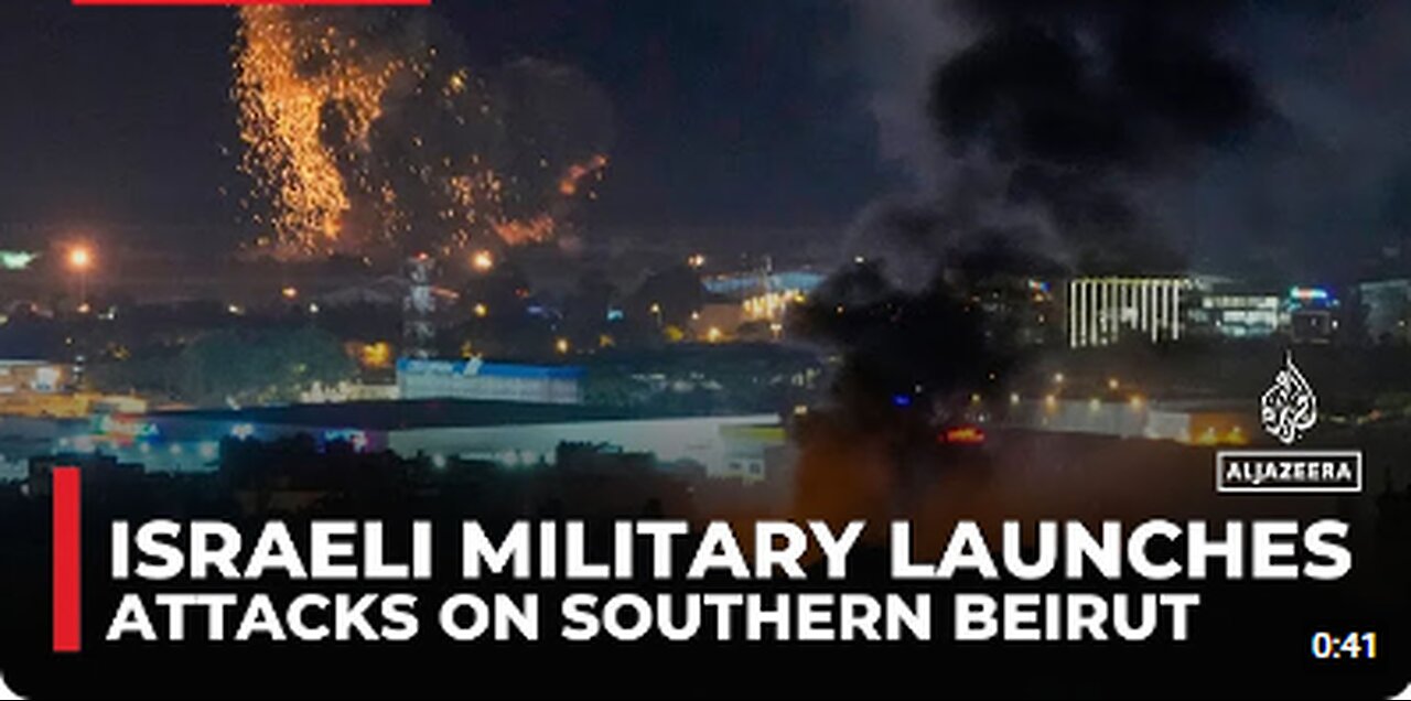 Israeli military launches attacks on southern Beiru