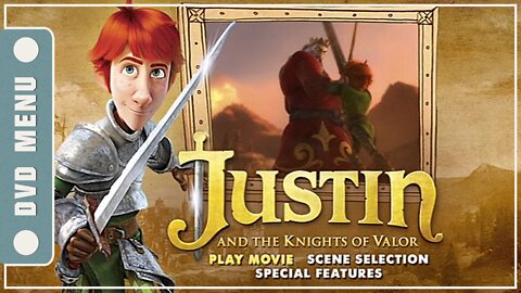 Justin and the Knights of Valour - DVD Menu