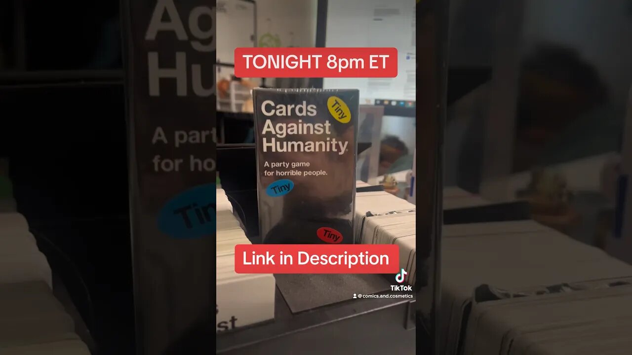 https://www.youtube.com/live/iI_4WTjvMmU?feature=share #cardsagainsthumanity #funny #comicbook