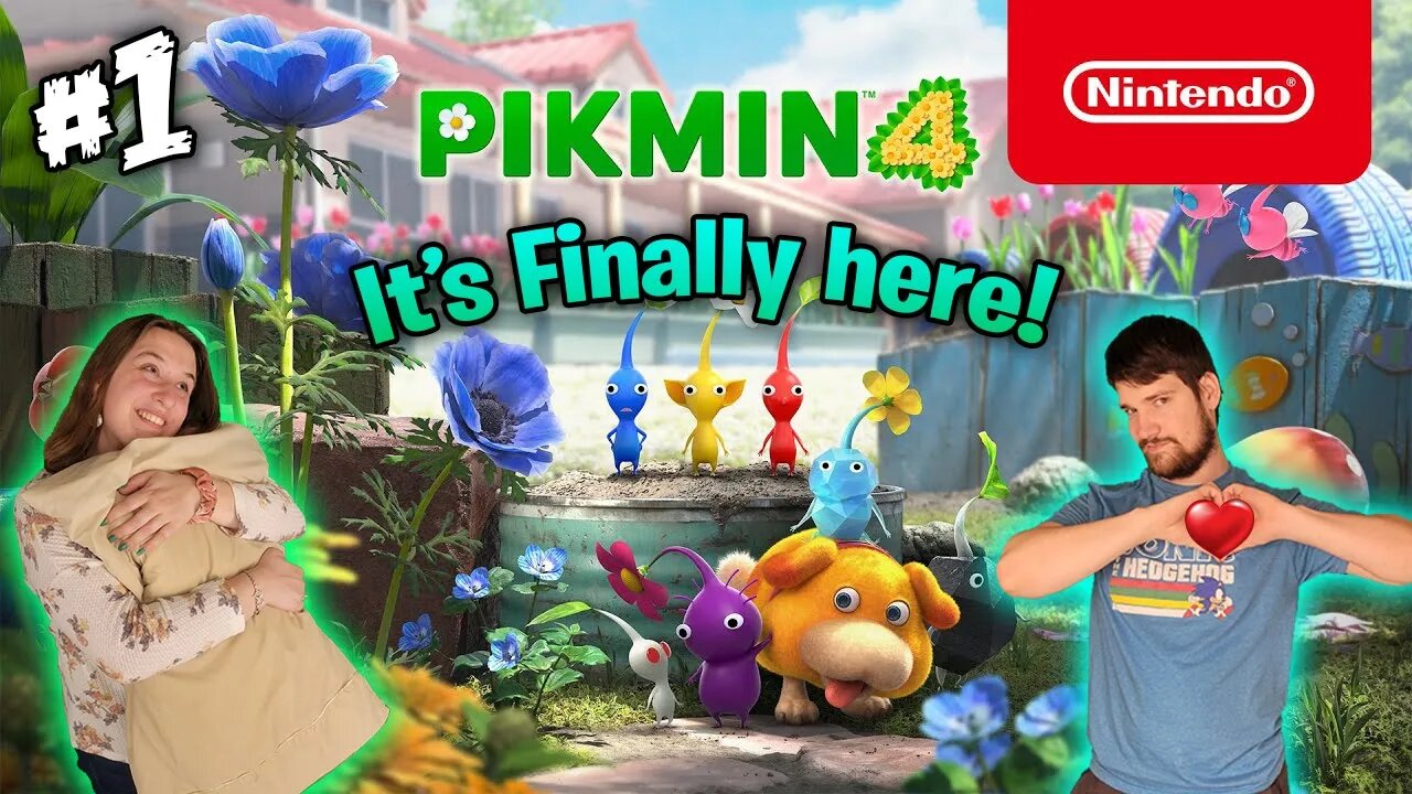 It is Finally Here! Playing Pikmin 4 with Girlfriend! Co-op