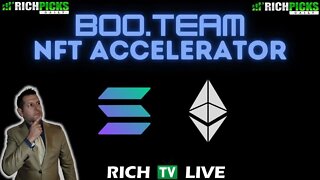 Boo.Team NFT Accelerator | DAO | METAVERSE | RICH TV LIVE