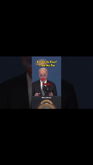 Biden is a Clown! Let's Go Brandon!! #shorts #impeachment #fjb