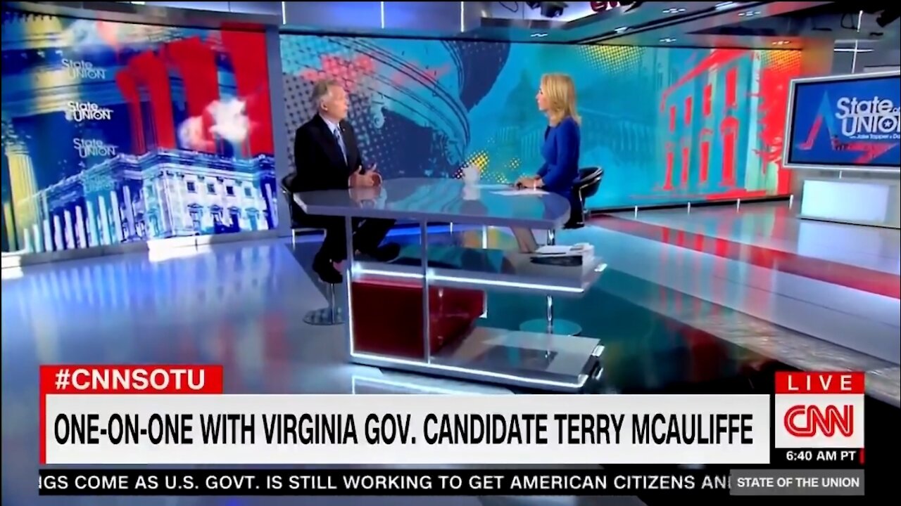 Terry McAuliffe Claims Critical Race Theory is 'Made Up'