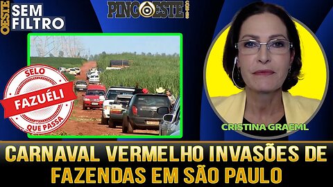 Grupo sem terra invade fazenda em São Paulo e cria o carnaval vermelho [CRISTINA GRAEML]