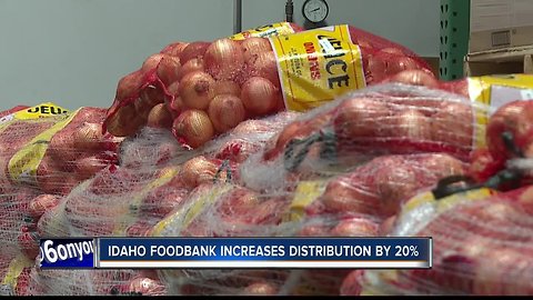 Government shutdown prompts the Idaho Foodbank to increase food distribution by 20 percent