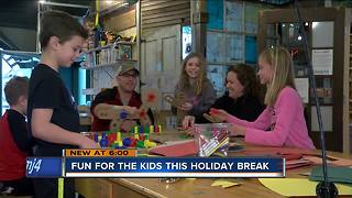 Parents fight winter blues by keeping kids busy during break