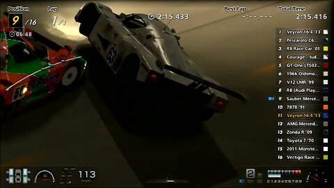 Gran Turismo 6 Like the Wind! Crashes, Fails, Spins, and Collisions with the Bugatti Veyron Part 162