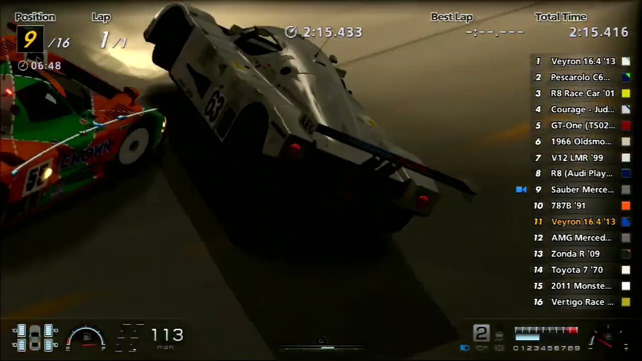 Gran Turismo 6 Like the Wind! Crashes, Fails, Spins, and Collisions with the Bugatti Veyron Part 162