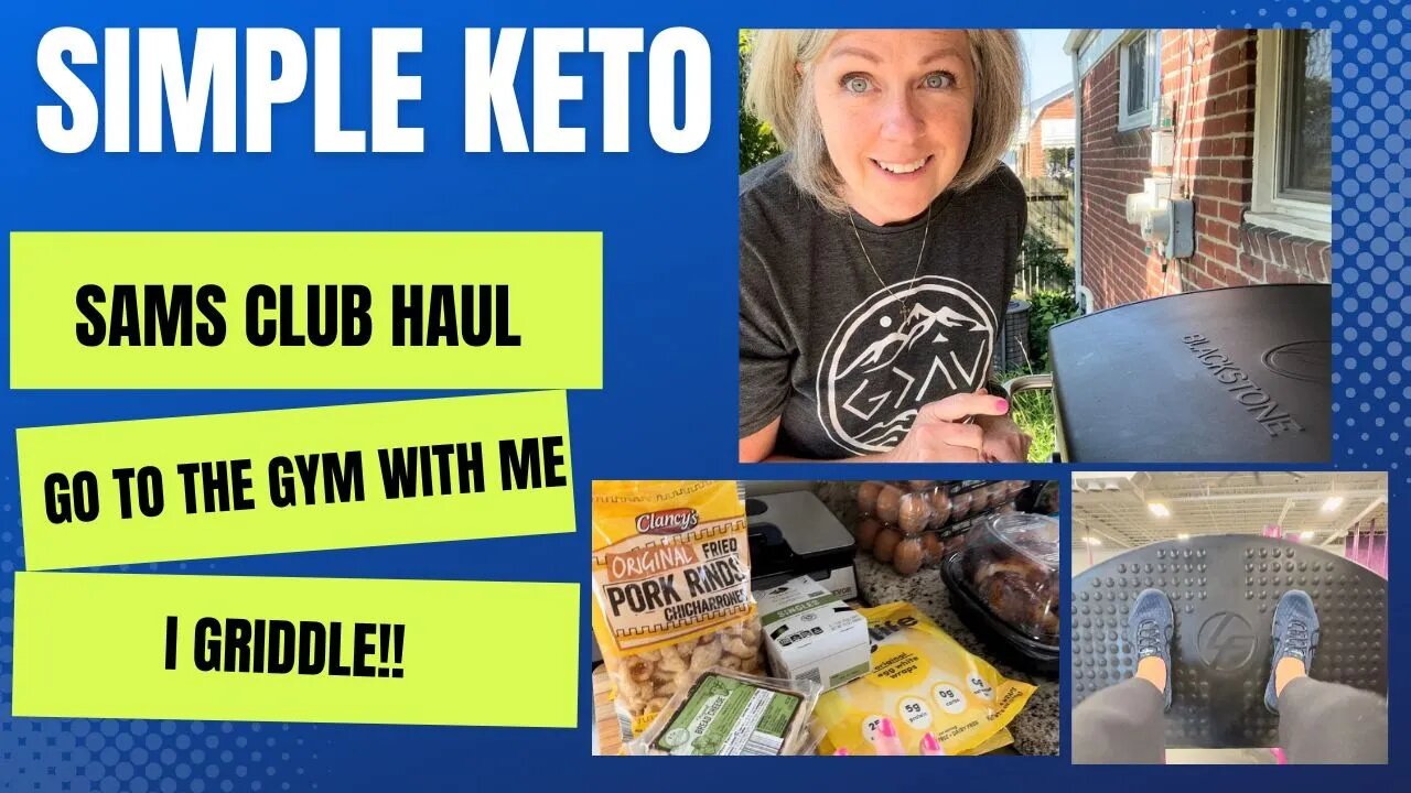 Sam's Club and Aldi Haul / My Workout Routine / I Cooked On The Blackstone Griddle!